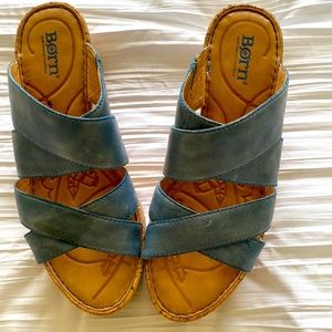 Born wedge sandals